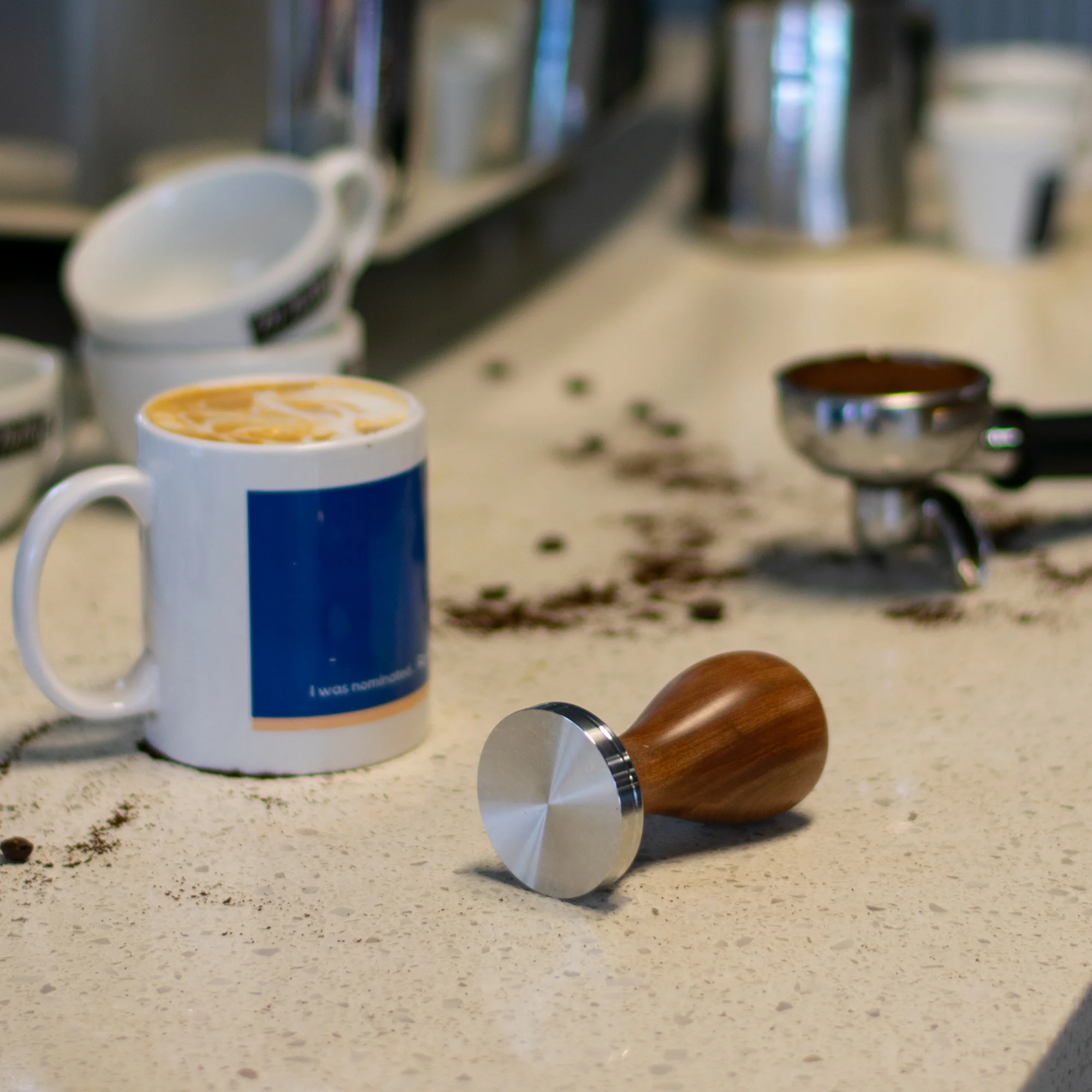 Carbatec Stainless Steel Coffee Tamper Kit - 51MM - Image 2