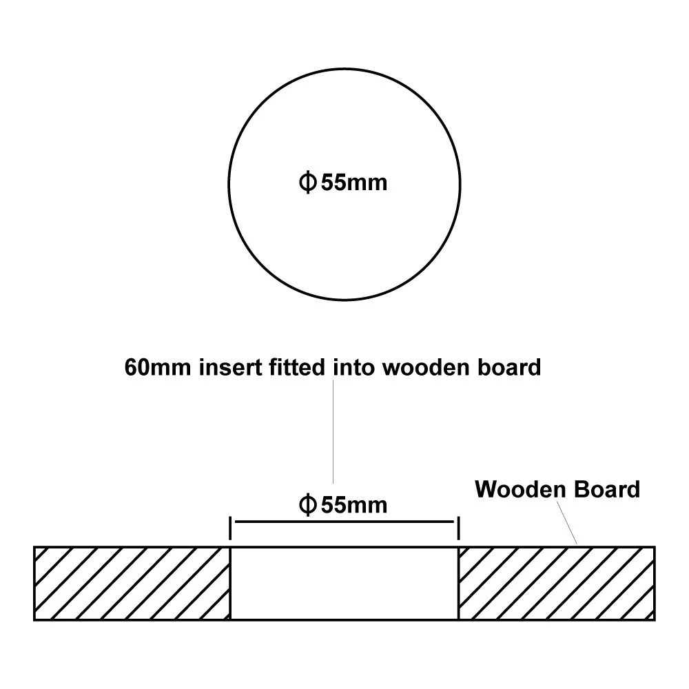 Carbatec 60mm Barometer Insert - Image 2