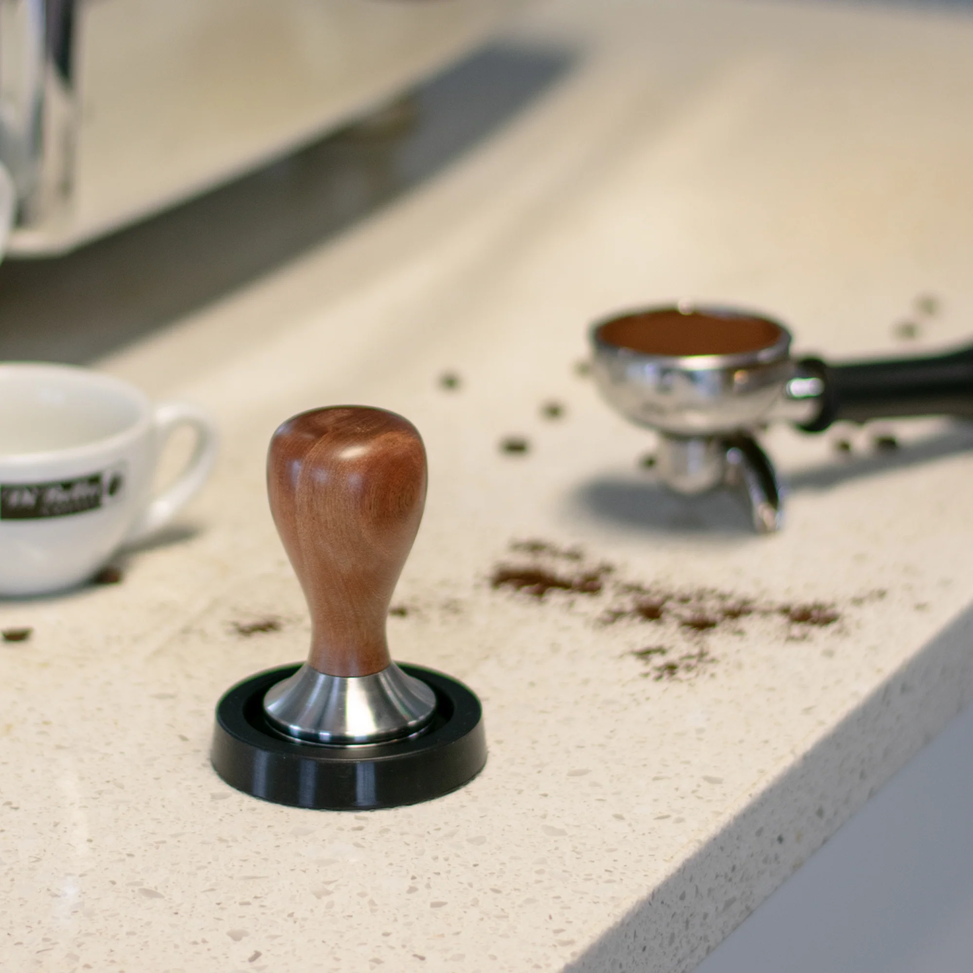 Carbatec Black Mat for Coffee Tamper - Image 4