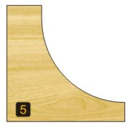 Arden Cove Bit with Bearing - 19.05mm Radius 1/2" Shank - Image 2