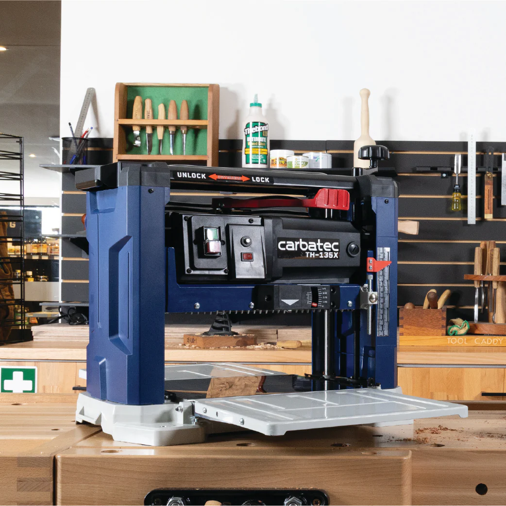 Carbatec 330mm Helical Head Benchtop Thicknesser - Image 3