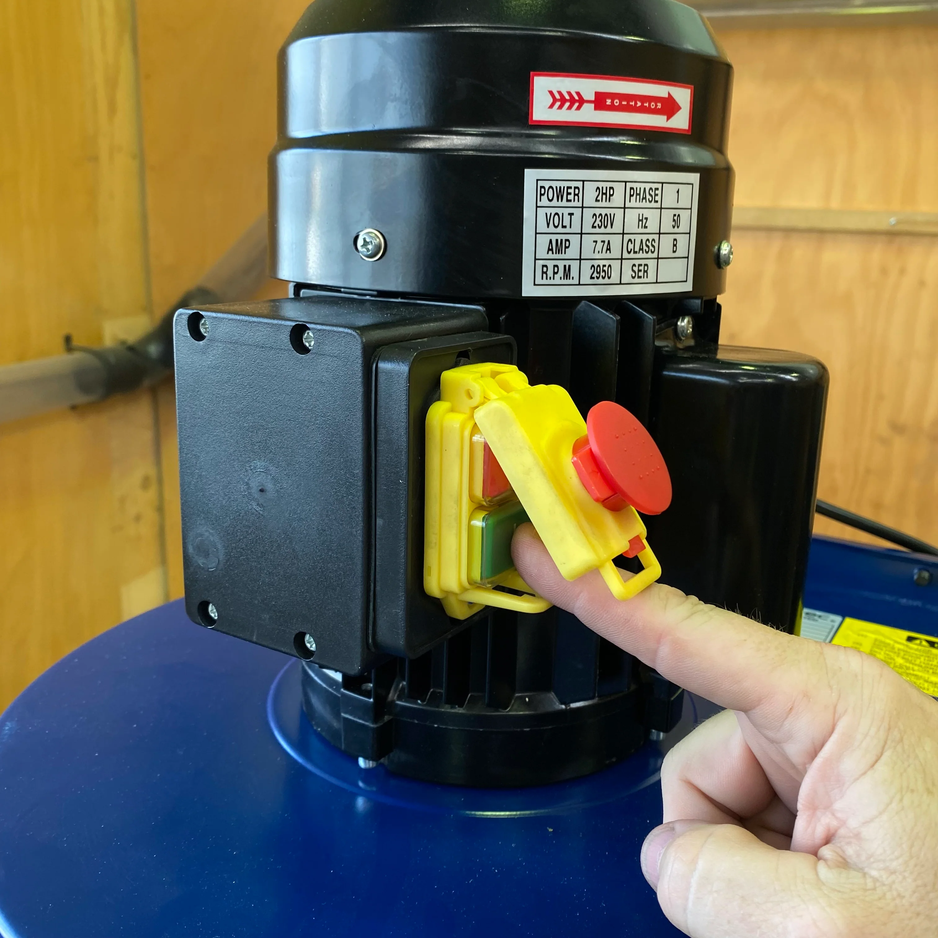 Carbatec CDC-650P 2-stage Cyclone Dust Collector - Image 7