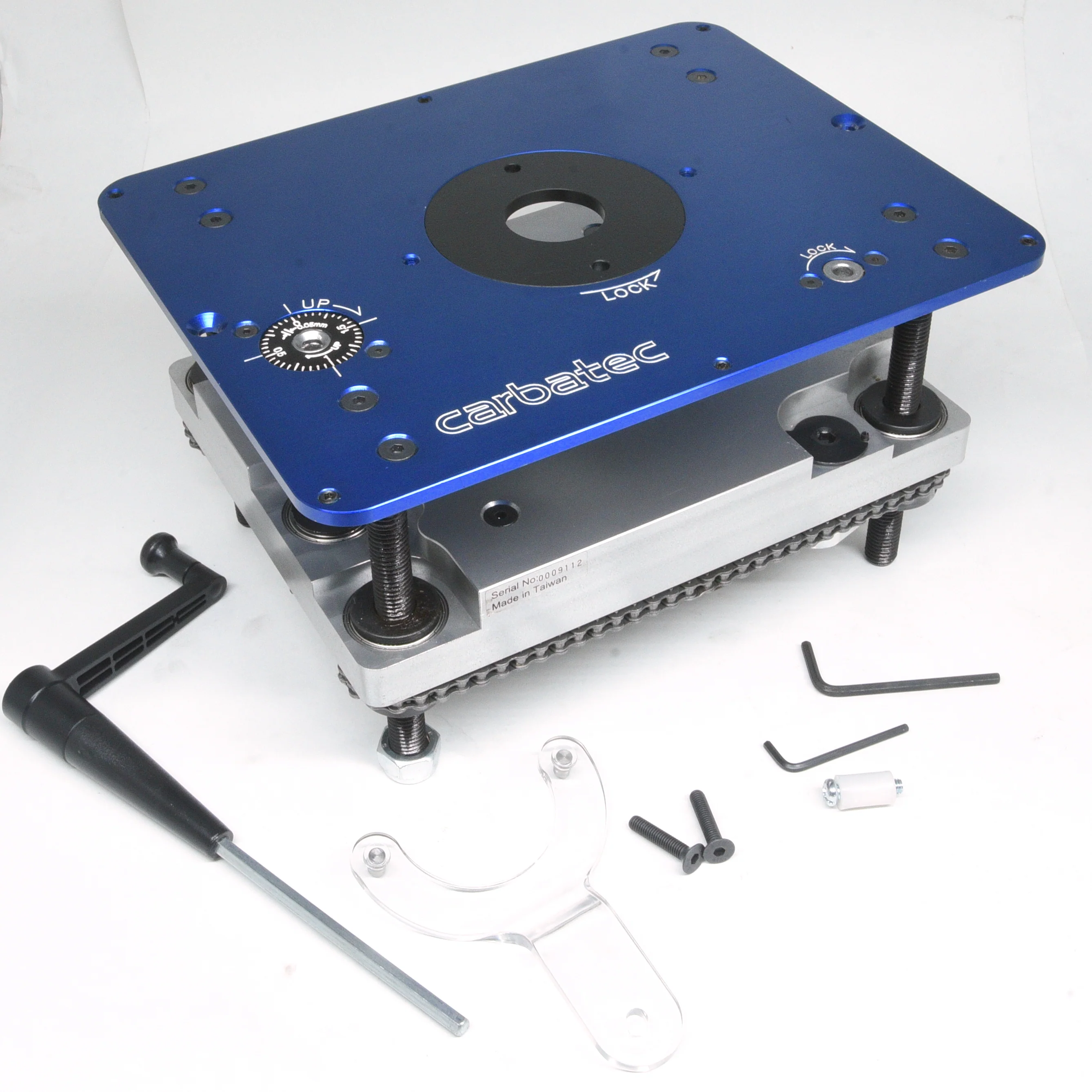Carbatec Deluxe Compact Router Table Kit with Cast Iron Top - Image 2