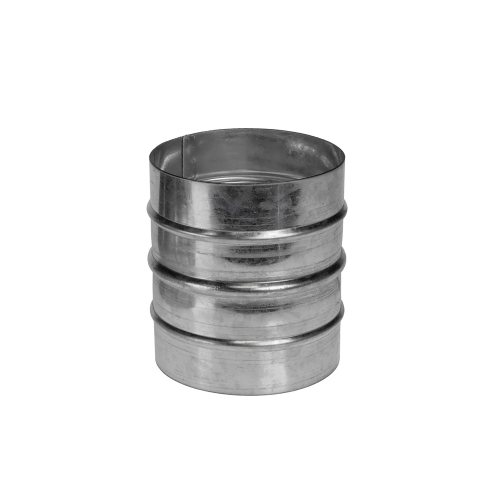 Carbatec Dust Hose Connector Galvanized Steel - 5" - Image 2