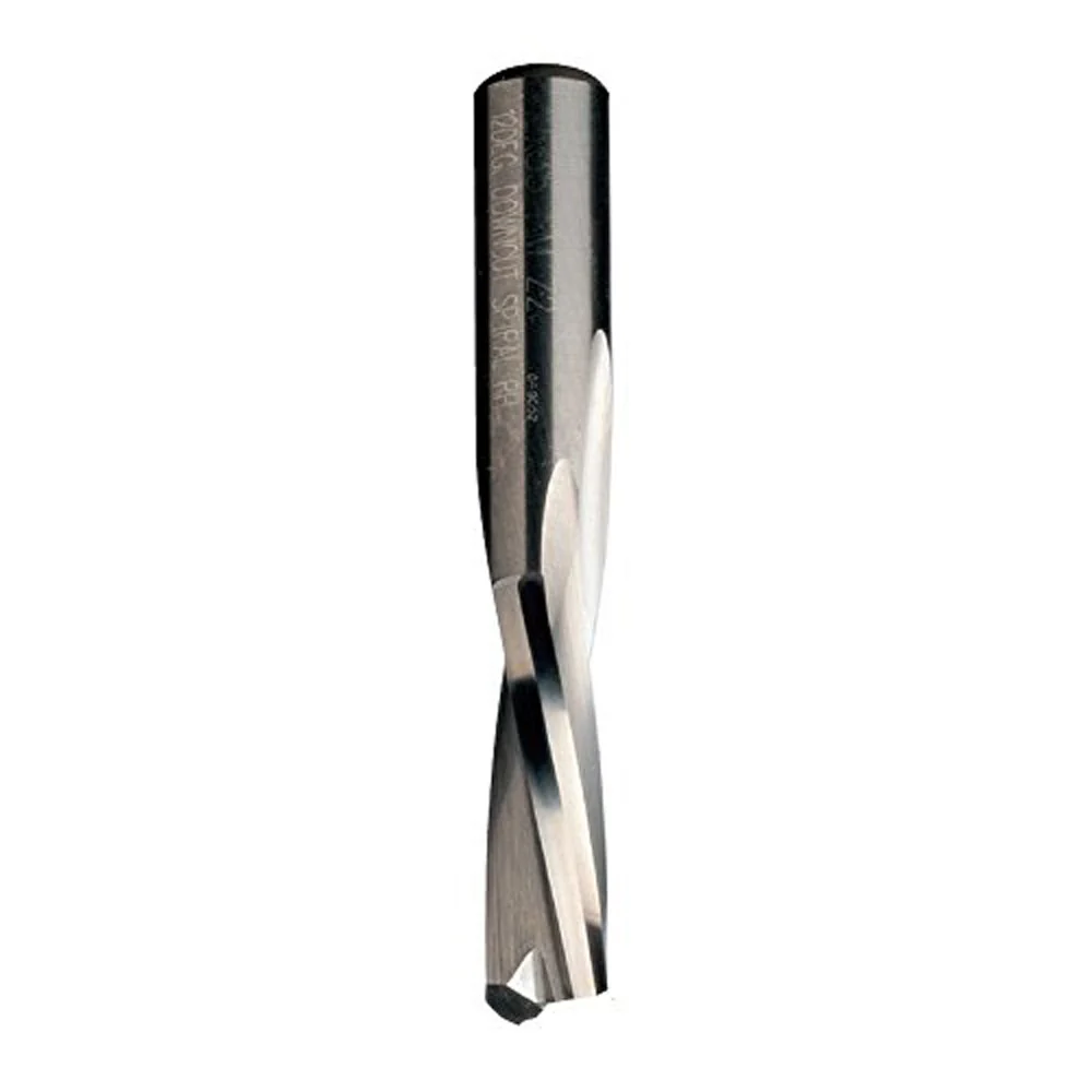 CMT Solid Carbide Downcut Spiral Bit - 19.05mm Cut Depth