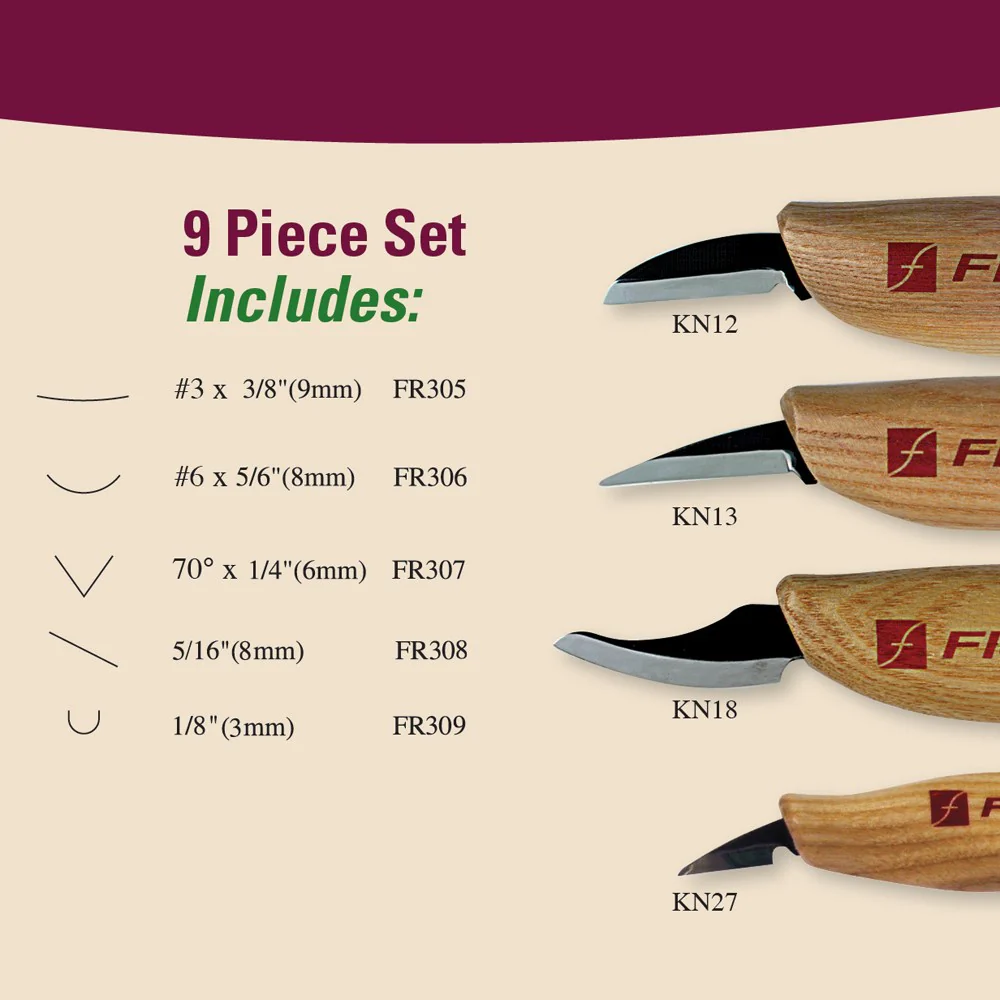Flexcut Deluxe Palm & Knife Set - Image 3
