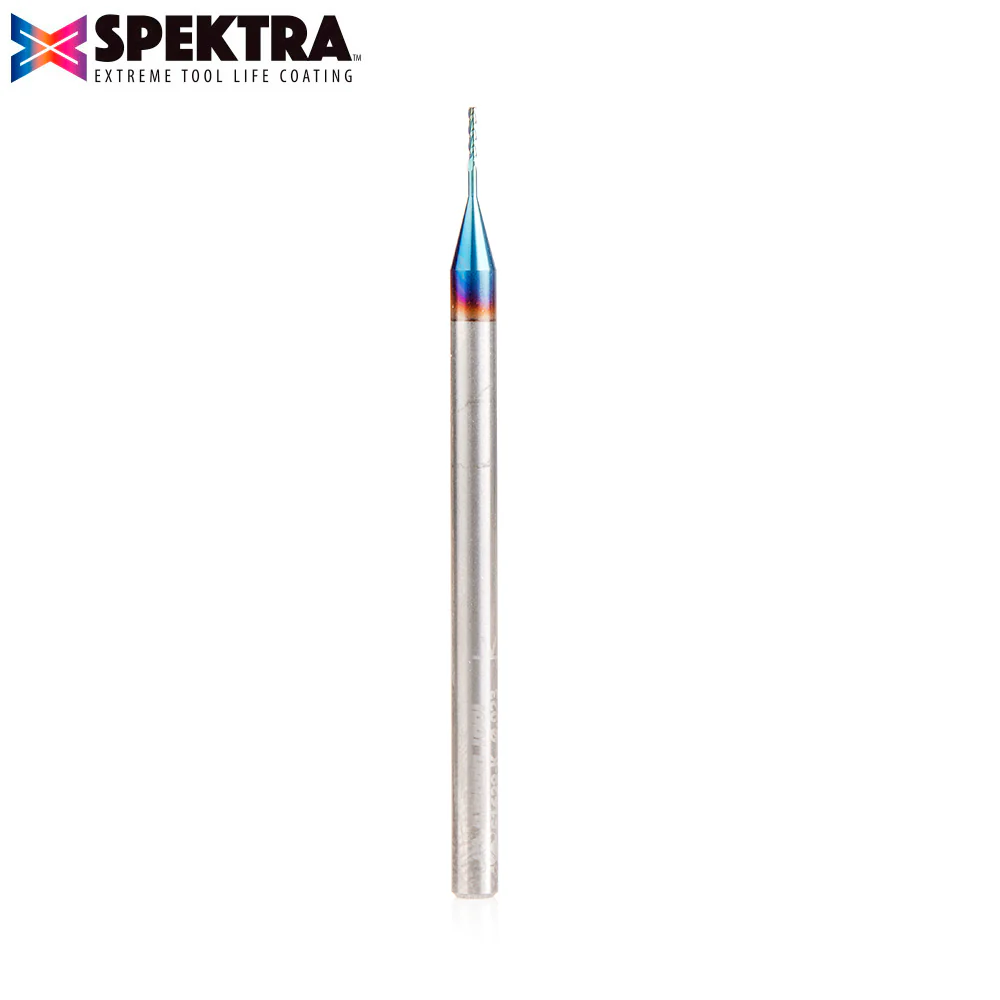 Amana 51629-K Spektra Fret Slot Spiral Bit, 0.023" Diameter, 1/8" Shank