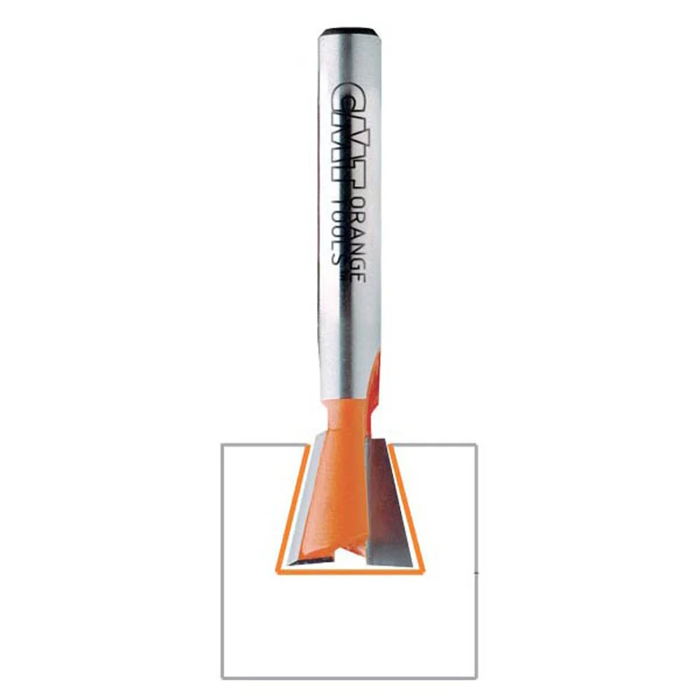 CMT Dovetail Router Bit - 12.7mm Cut Length 52.4mm Length