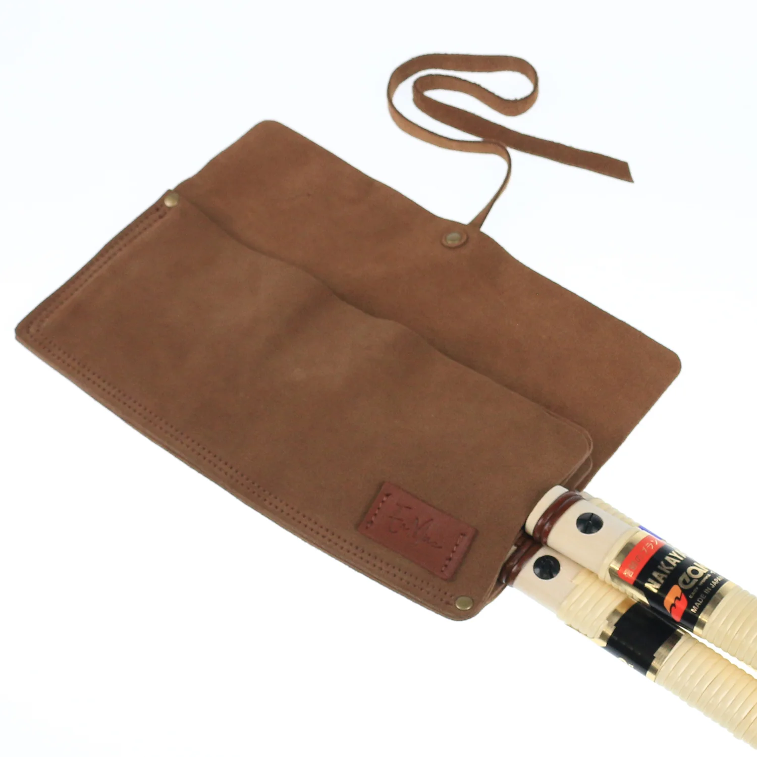 En Mina 3 Pocket Suede Japanese Saw Wrap - Image 6