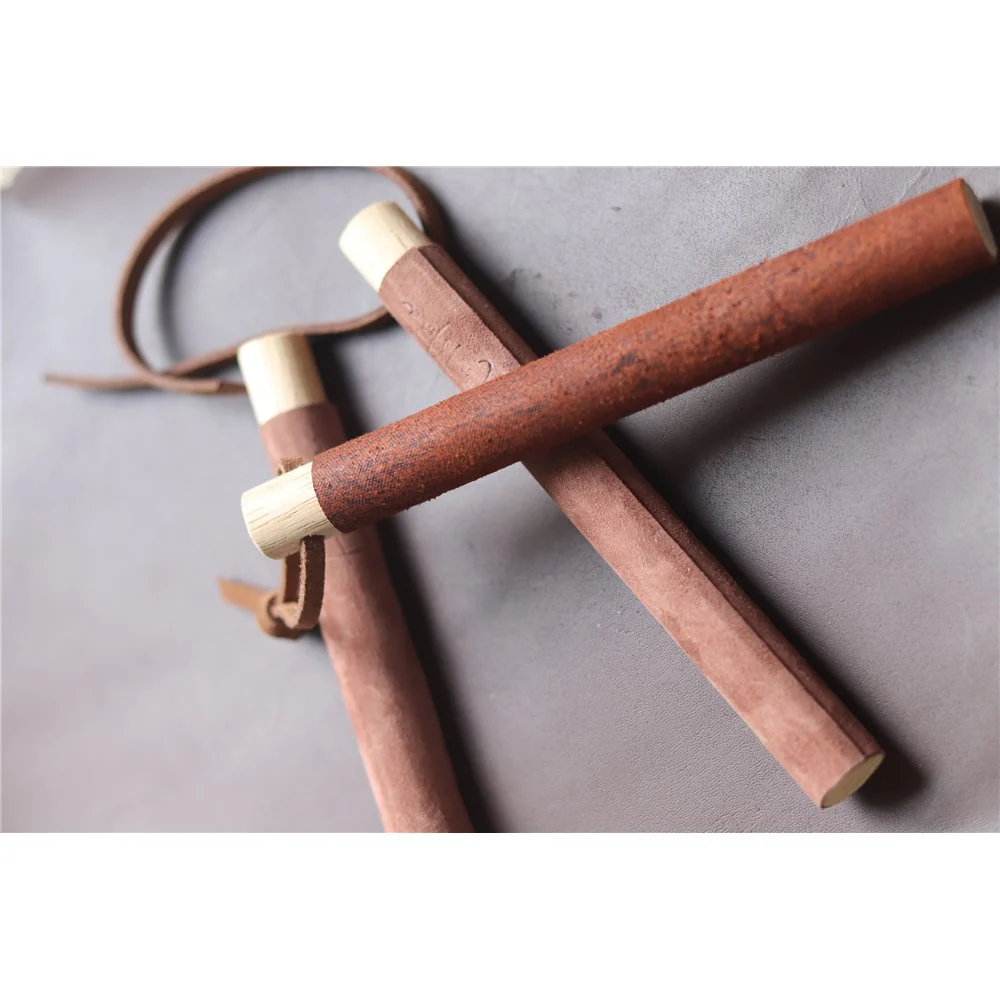 En Mina Kangaroo Leather Hook Knife Strop - Image 3