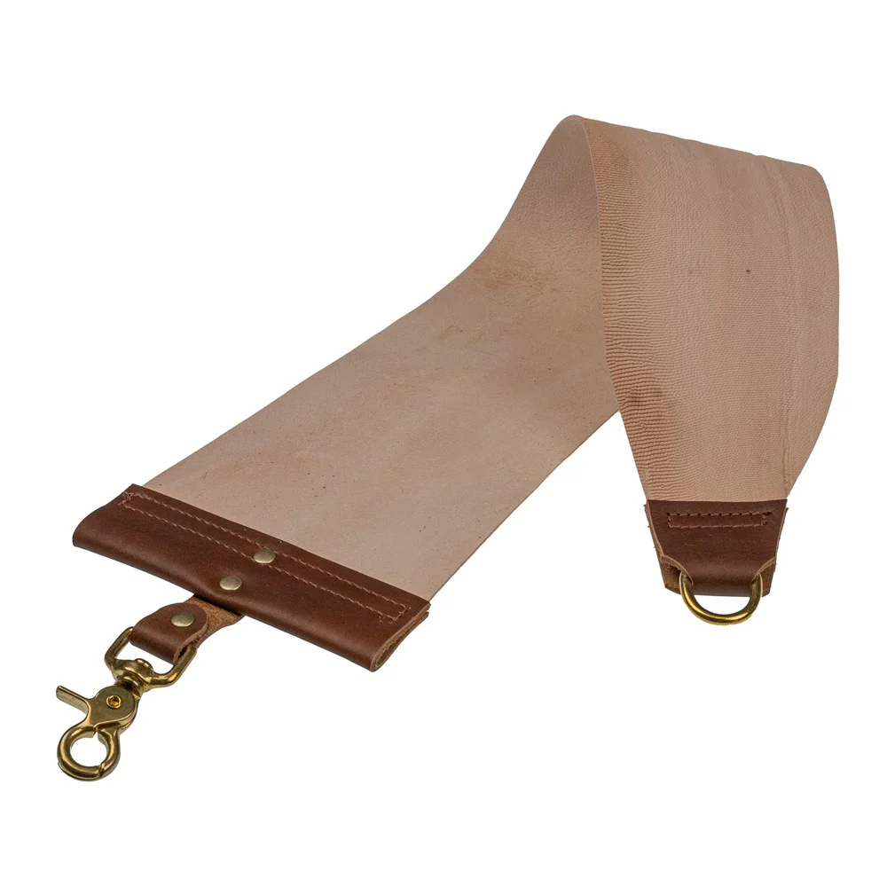 En Mina Kangaroo Tail Leather Hanging Strop - Image 2