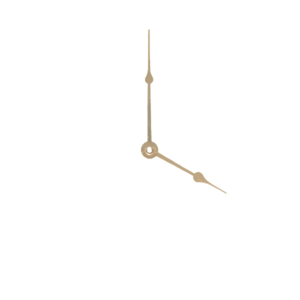 Carbatec Clock Hands - Hour & Minute - Gold - 87mm