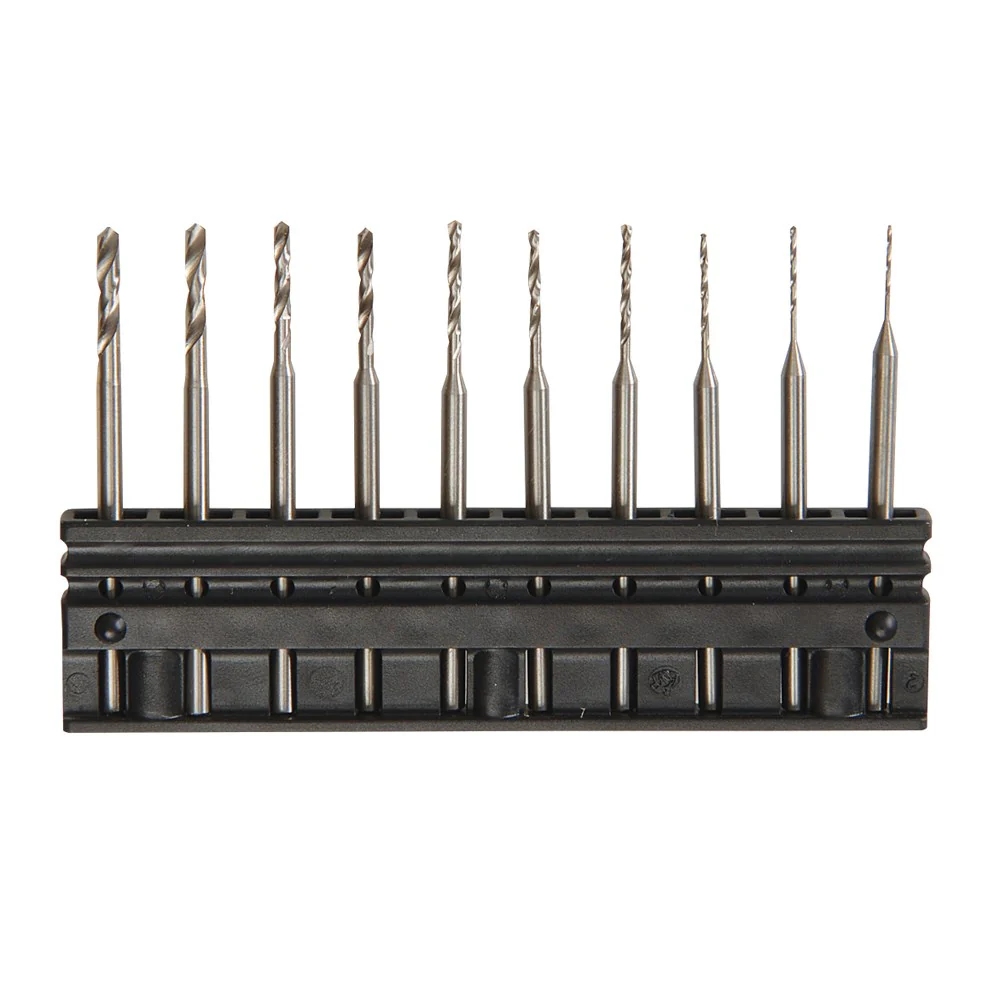 Carbatec 10 Piece Micro Drill Set