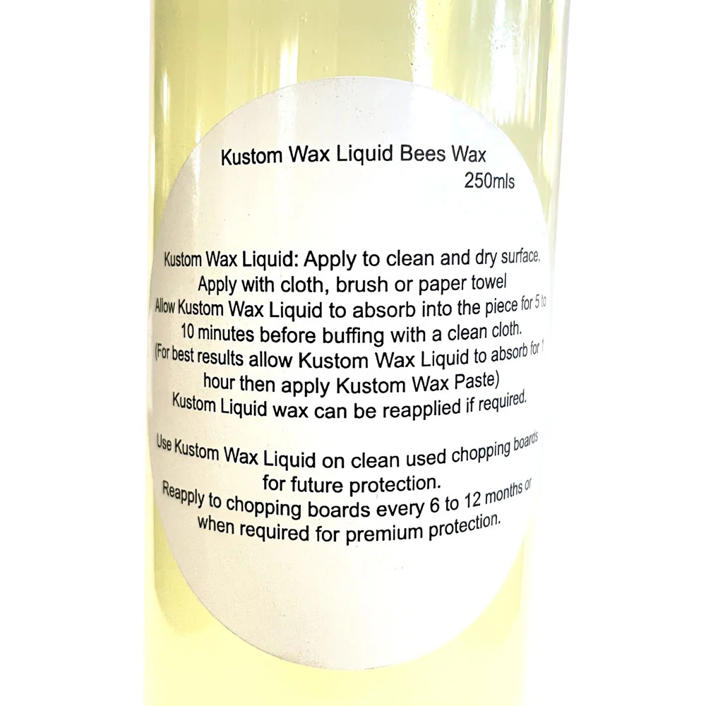 Kustom Wax Liquid Bees Wax - 250ml - Image 2