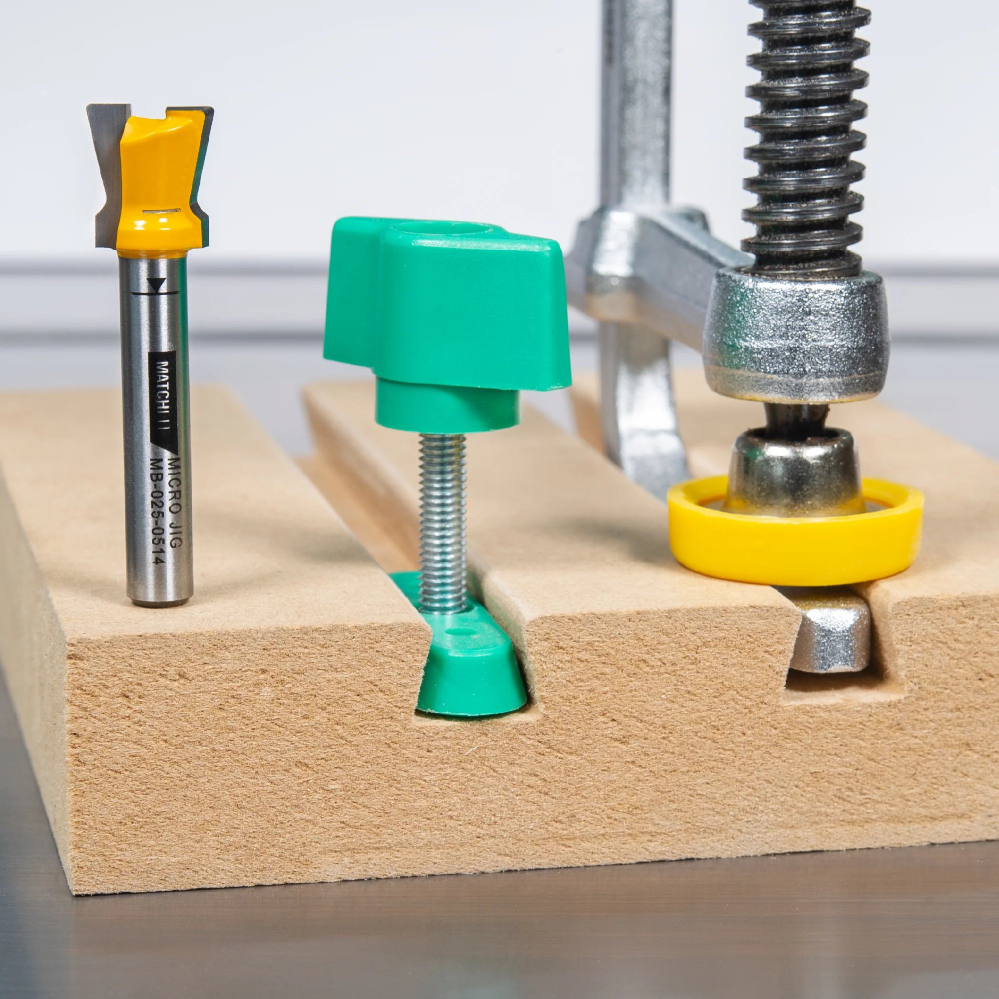 Microjig Matchfit dovetail router bit (1/4" shank) - Image 3