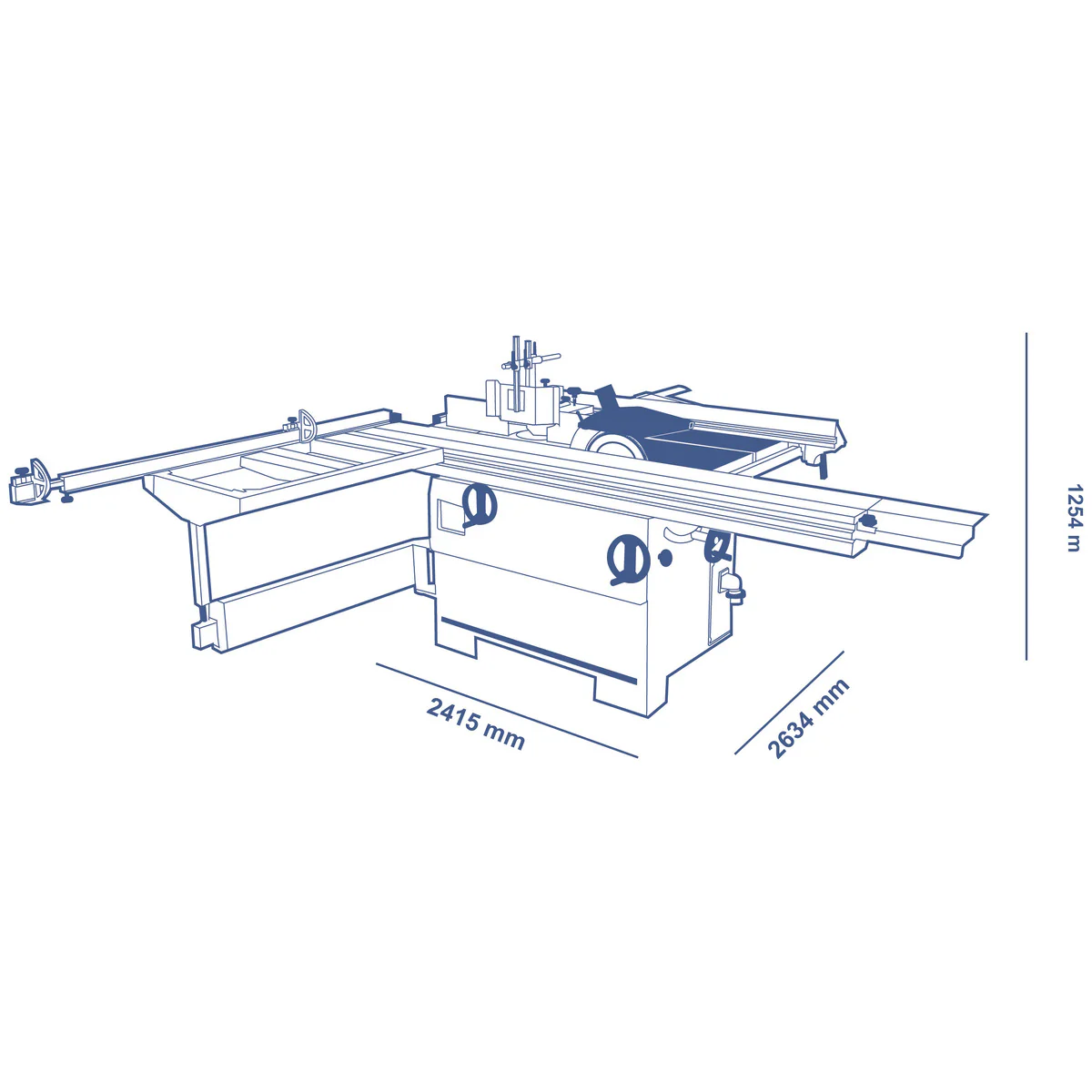 SCM Minimax Classic CU300C26X Combination Machine - Three phase - Image 4