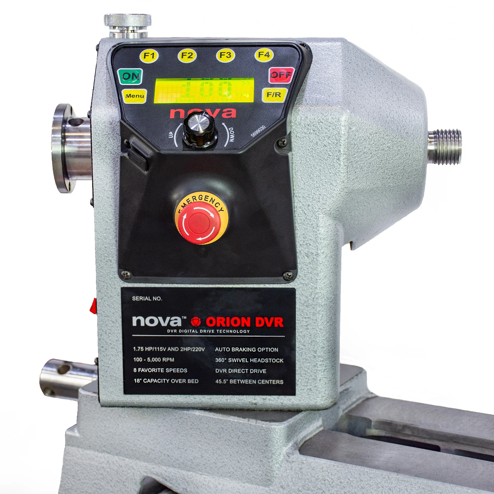Nova Orion MAX 18" x 44" Lathe - Image 4