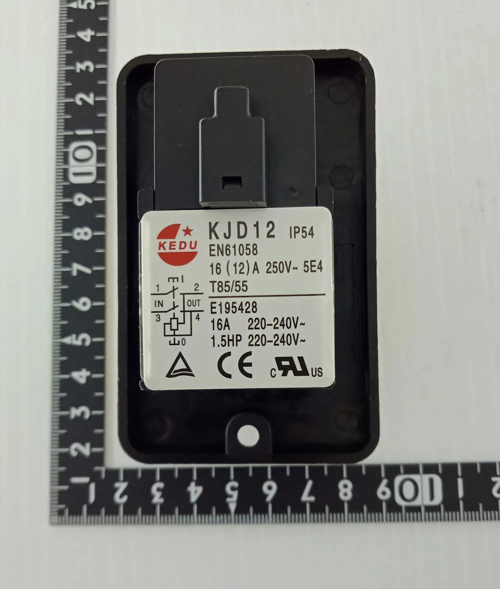 Carbatec NVR Replacement Switch - suits many Carbatec machines(56x88mm plate size) - Image 4