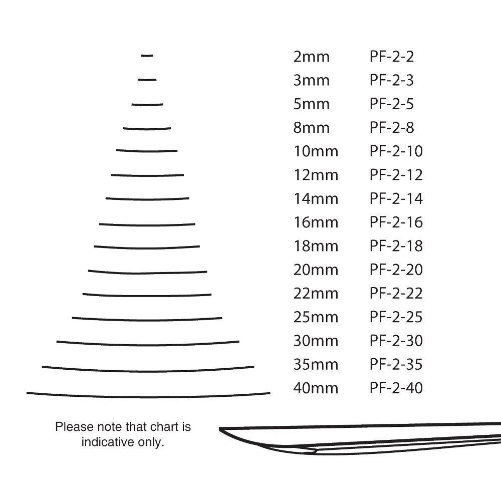 Pfeil Straight Gouge Chisel - 8mm - #2 - Image 2