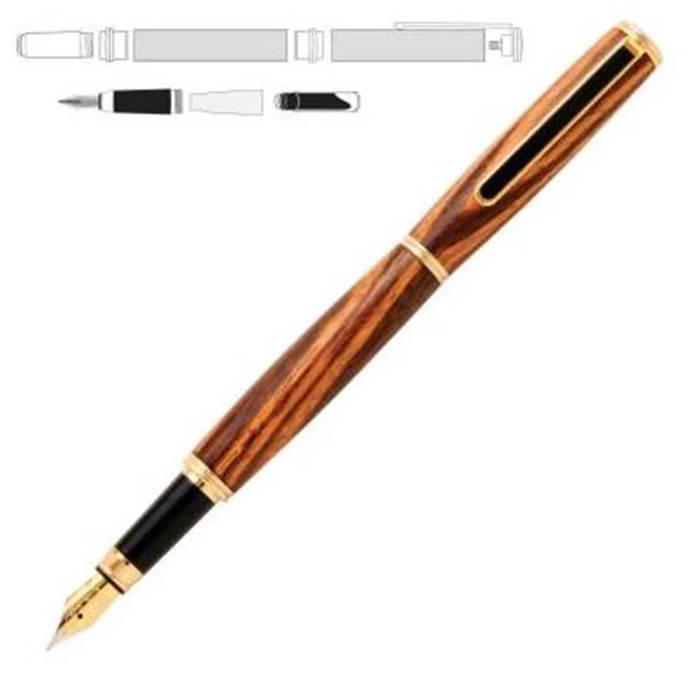 PSI Traditional Gold Fountain Pen Kit