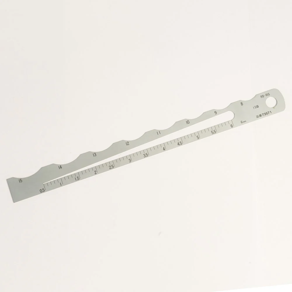 Shinwa Radius Gauge - R 8mm - 15mm - Metric