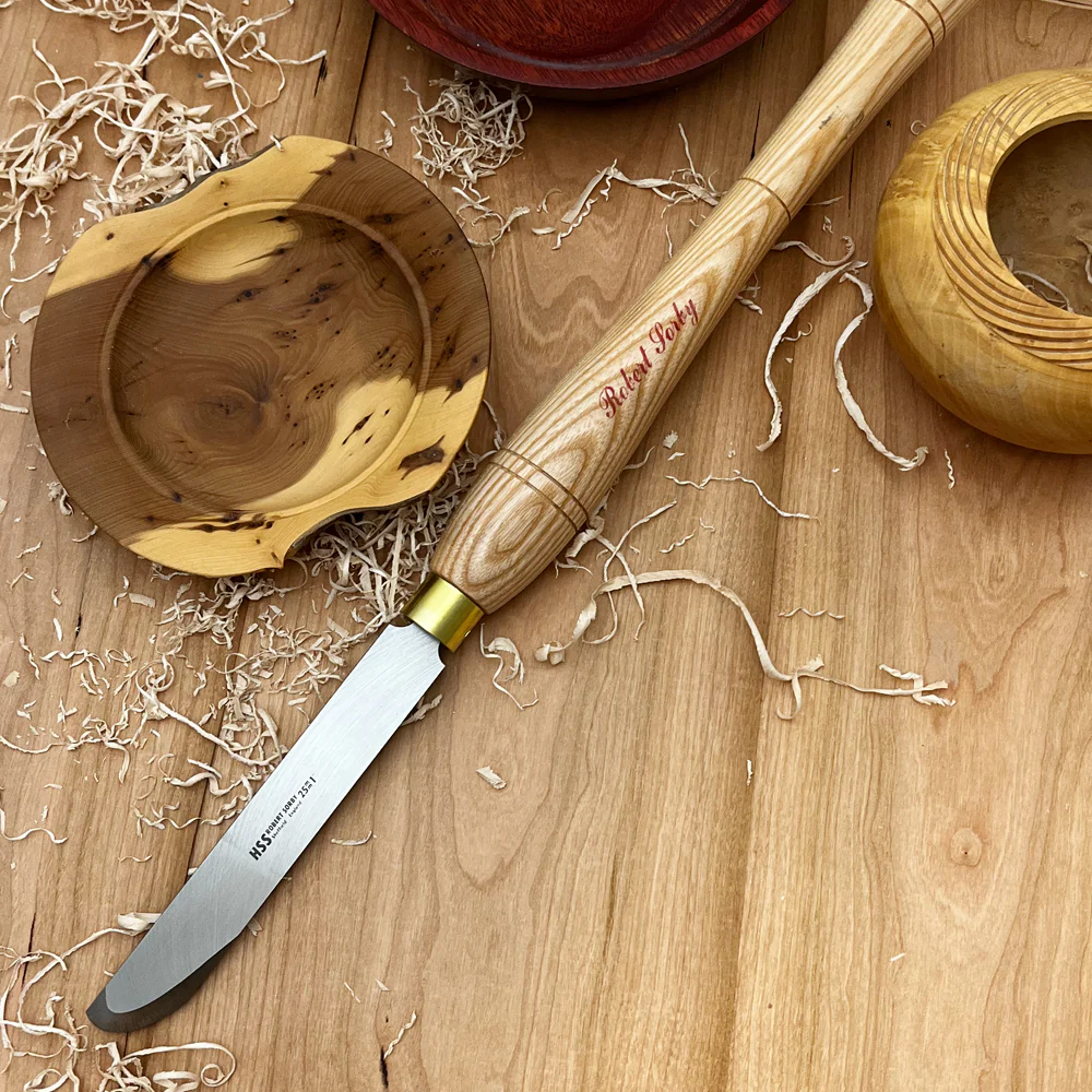 Robert Sorby 1" Negative Rake Curved Profile Scraper (8009) - Image 3