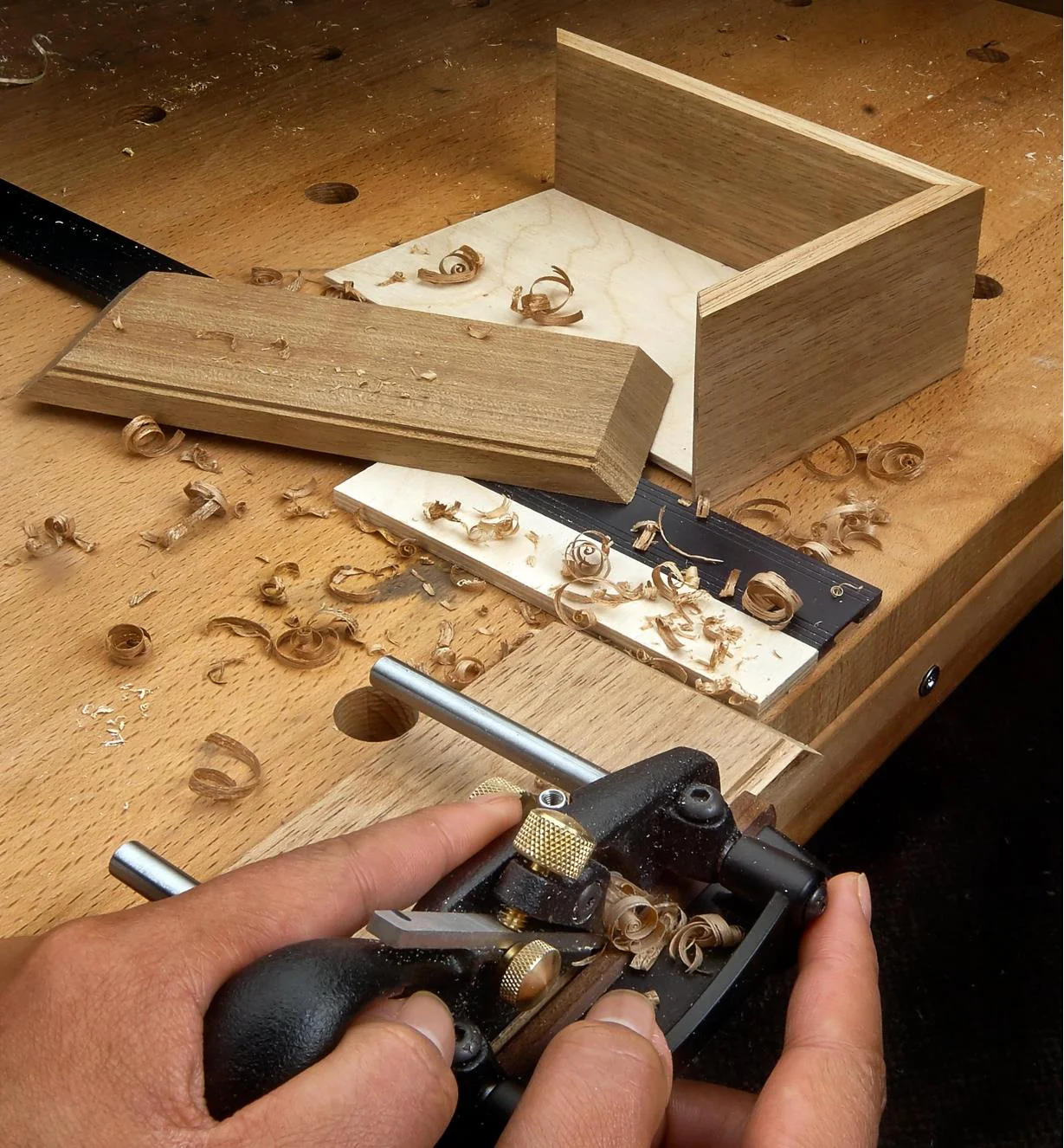 Veritas Box-Maker's Plow Plane - Left Hand - Image 3
