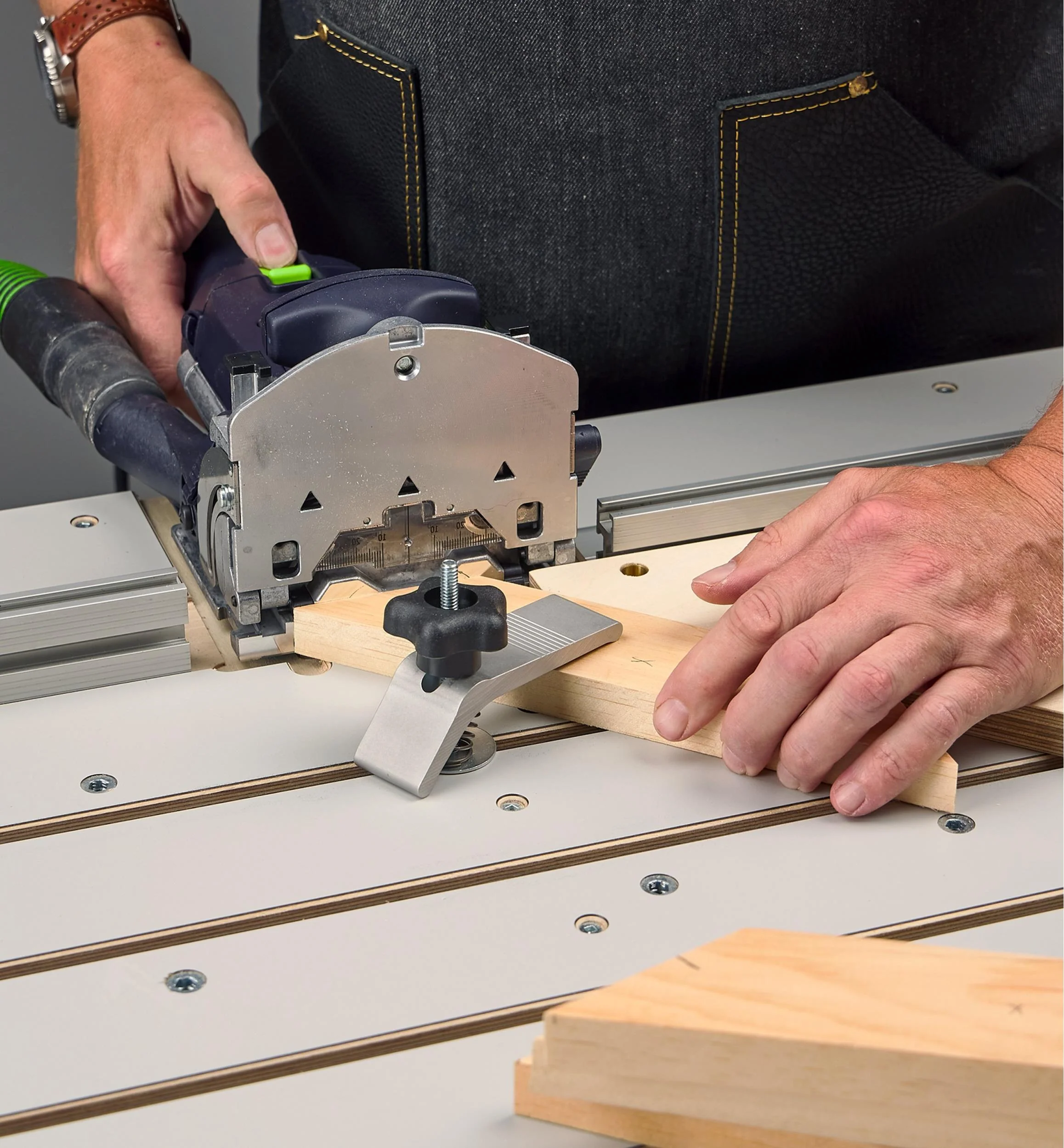Veritas Domino Joinery Table for DF 500 - Image 4