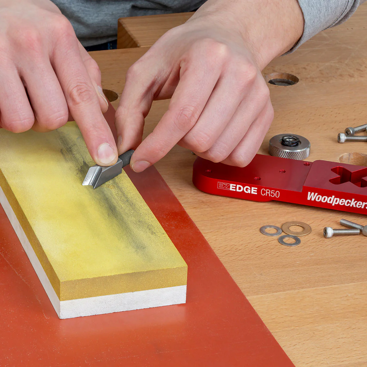 Woodpeckers EZ Edge Corner Plane Blade Cutter 45deg Chamfer EZCUTCHM-21 - Image 4