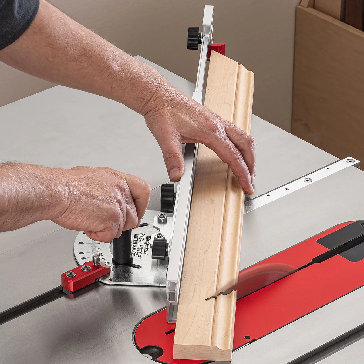 Woodpeckers StealthStop Mitre Gauge with Fence and Stop SSMG - Image 4