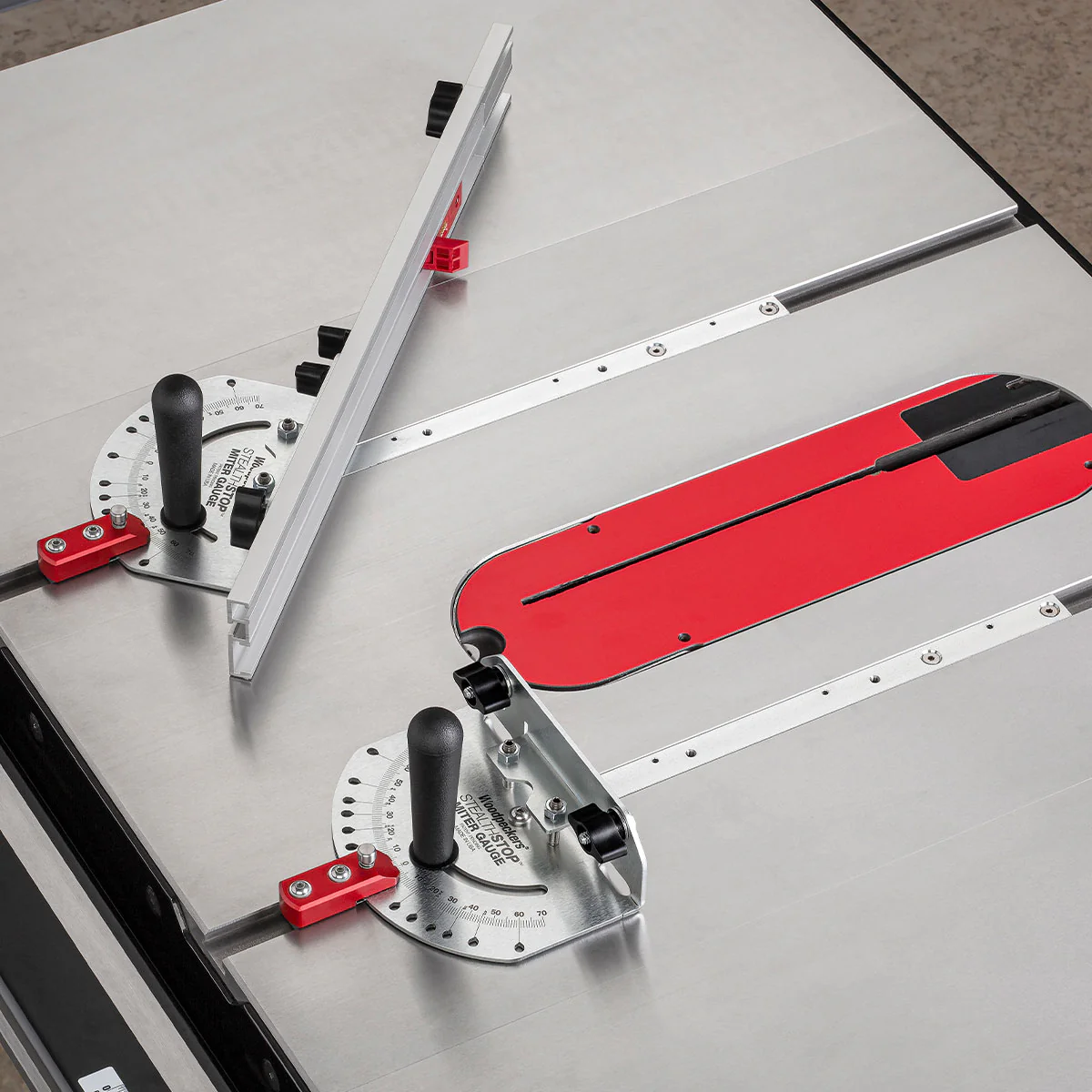 Woodpeckers StealthStop Mitre Gauge with Fence and Stop SSMG - Image 6