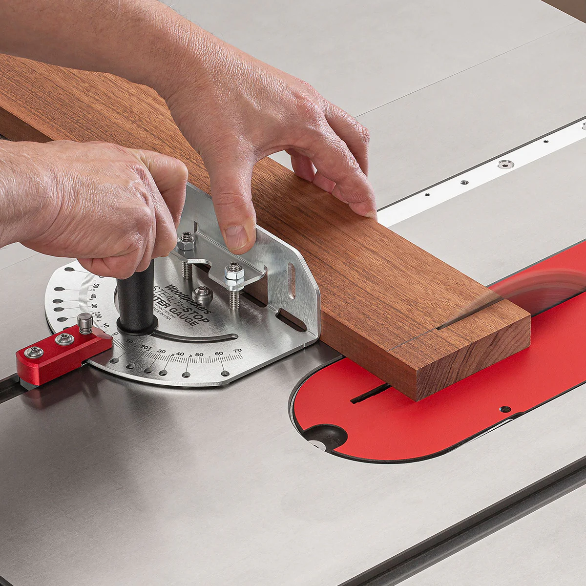 Woodpeckers StealthStop Mitre Gauge with Fence and Stop SSMG - Image 7